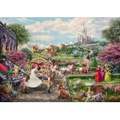 Schmidt - Puzzle Kinkade: Pepeljuga sretno zauvijek - 1 000 dijelova