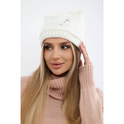 Kesi Womens cap Larisa K395 ecru