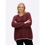 SHEEGO Pulover burgund