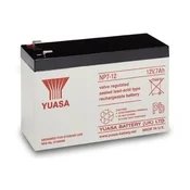 Yuasa NP 7-12 Baterija VRLA 12V brez vzdrževanja, kapaciteta 7Ah