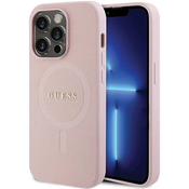 Guess GUHMP14LPSAHMCP iPhone 14 Pro 6,1 pink hardcase Saffiano MagSafe (GUHMP14LPSAHMCP)