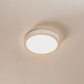 ORION LED stropna svjetiljka Vika, okrugla, bijela, O 18cm - Dnevni boravak/blagovaonica - Moderan - bijela, satenska obrada - Metal