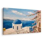 Slika grška kapela nad morjem - 40x30