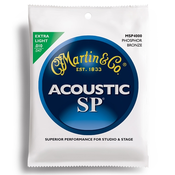 Martin MSP4000 Phos Bronze Acoustic Guitar Strune Extra Light 010-047