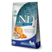 N&D Ocean hrana za pse - Bakalar, Bundeva i narandža (Adult, Mini) 2.5kg