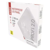 LED panel VIXXO, kvadratni, bel, 19 W, nevtralno bela