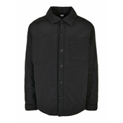 Reinforced Nylon Shirt Jacket Black