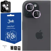 3MK Apple iPhone 15 Plus - 3mk zaščita leč Pro roza