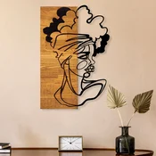 Wallity Zidna dekoracija African Woman 3, 33x3x50 cm, Smede boje