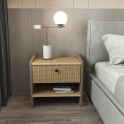 Hanah Home Nocni stocic Berlin, 45x45x35 cm, Smedi