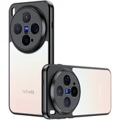 GS Ovitek za Vivo X300, Fusion Hybrid, prozoren s črnim okvirjem