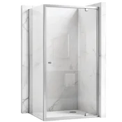 Tuš kabina Rea Primo Swing 90x100 Chrome