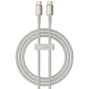 Pleteni kabel za punjenje i prijenos podataka 100W USB-A u USB-C kabel Baseus Tungsten Gold - 2m - gold