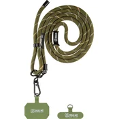 OBAL:ME NeckTag Trak za telefon Army Green