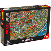 ANATOLIAN Istanbul Hemming Puzzle 3000 kosov