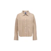 GAP Bluza modra/kapučino/bela