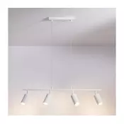 Brilagi - Luster na sajli SELE 4xGU10/30W/230V bela