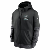 Philadelphia Eagles Nike Lockup Therma Full Zip majica sa kapuljačom