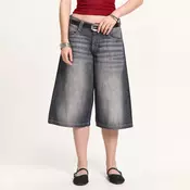 Cropp - Teksas šorts ispranog izgleda - grey