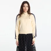 Pulover adidas Knitted Firebird Track Top Warm Vanilla/ Night Indigo S