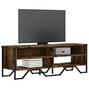TV omarica dimljeni hrast 122x34x41 cm inženirski les