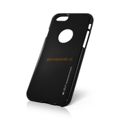 Goospery i-Jelly Metal tanek silikonski ovitek za iPhonex- črn