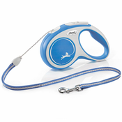 Flexi Comfort Cord Povodac, S, 5m, Plavo-beli