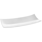 Hendi Pravokotni okrasni pladenj BARKA 218x105mm bel porcelan - Hendi 785546, (21385580)