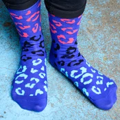 KOLY SOCKS Carape Leopard