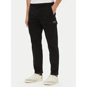 Aeronautica Militare Kargo hlače 262PA1740UCT04381 Črna Regular Fit