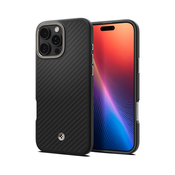 Spigen Enzo Aramid, black natural - iPhone 16 Pro (ACS08508)