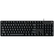 LOGITECH G413 SE Corded Mechanical Gaming Keyboard - BLACK - US INTL - USB - TACTILE