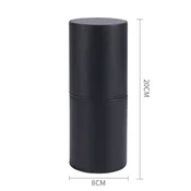 INF Organizator držala za čopiče za ličenje iz PU usnja Black, (5000130526)