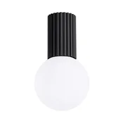 Sollux STROPNA SVETILKA HALO IP44 1 G9 ČRNO ALU SL.1713
