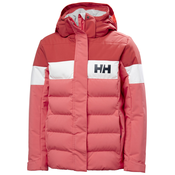 Helly Hansen JR DIAMOND JACKET, otroška smučarska jakna, roza 41681