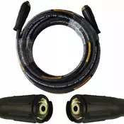 OEM Nadomestni Del za Visokotlačni Čistilnik Karcher HD HDS – Jekleni Cev 10m, M22, 250 Bar, 155°C, Črn