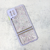 Ovitek bleščice Luxury Glitter za Samsung Galaxy A22 4G, Teracell, vijolična