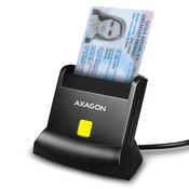 Axagon USB 2.0 CRE-SM2 čitač pametnih kartica