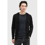 AllSaints jopica s kapuco moška volnena