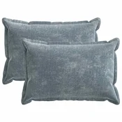 Vidaxl Prevleka za blazino 2 kos HOUTEN Svetlo modra 50 x 75 cm