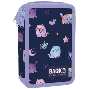 Pernica s priborom Back Up EW - Moon Cats, s 3 zatvaraca