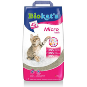 Biokats Micro Fresh pijesak za mačji zahod, 14 l