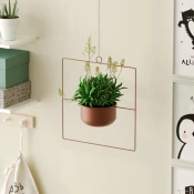 Aberto Design Dekorativna saksija Pandantif, 40x40x17 cm, Terakota