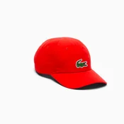 Kapa s ščitnikom Lacoste Novak Djokovic Adjustable Cap Red