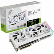 ASUS ROG Strix GeForce RTX 4080 - OC Edition - graphics card - GeForce RTX 4080 - 16 GB - white
