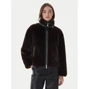 PINKO Krzno 106013 A1ZM Rjava Regular Fit