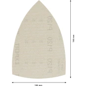 Brusna mreža EXPERT M480, 100 x 150 mm, G 120, 50 kosov