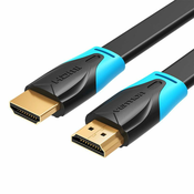 Vention Flat HDMI Cable VAA-B02-L100 1m 4K 60Hz (Black)