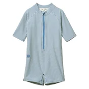 liewood® kopalni pajac z rokavi max seersucker riverside creme de la creme