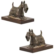 shumee Škotski terier, aberdeenski terier - pasja figurica, pisarniška figurica, pokal za pasjo razstavo Art-Dog